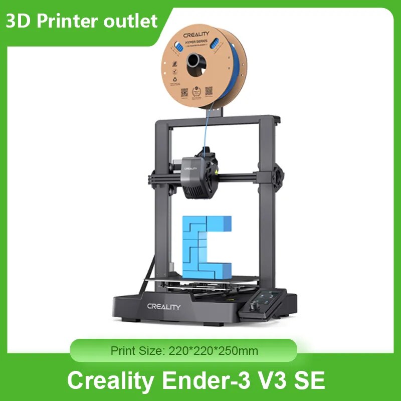 Creality Ender-3 V3 SE 3D , CR ġ ڵ , 220x220x250mm μ ũ, Ʈ  ,   Z